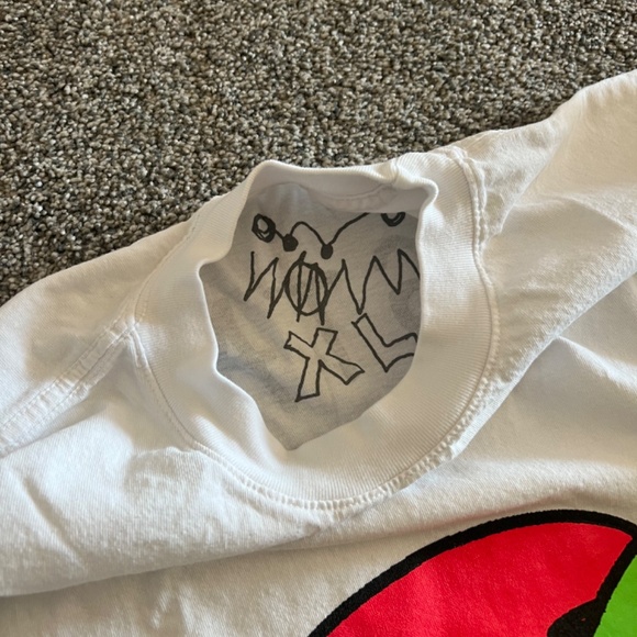 ASSPIZZA 2023 50 States Tour Goblin Graphic Tee Shirt White - Picture 5 of 5